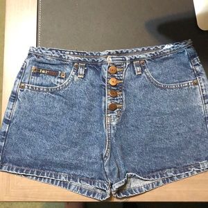 l.e.i denim shorts